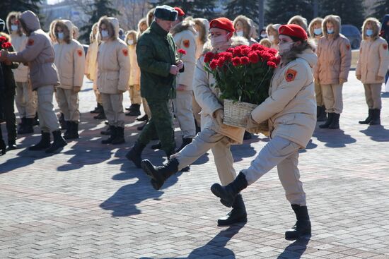 Ukraine DPR Defender of the Fatherland Day