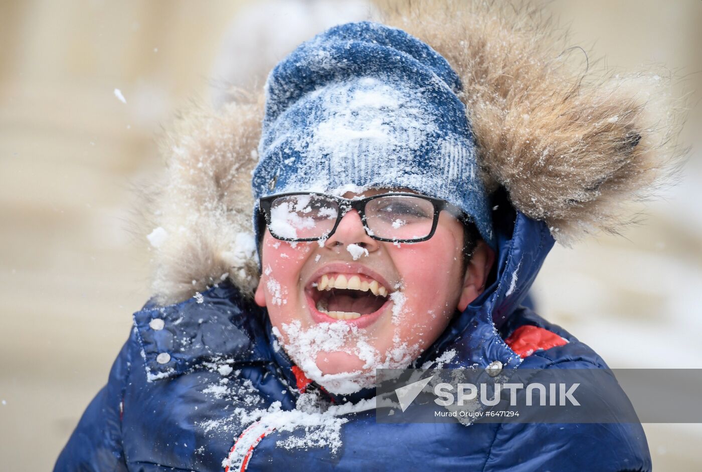 Azerbaijan Snowfall