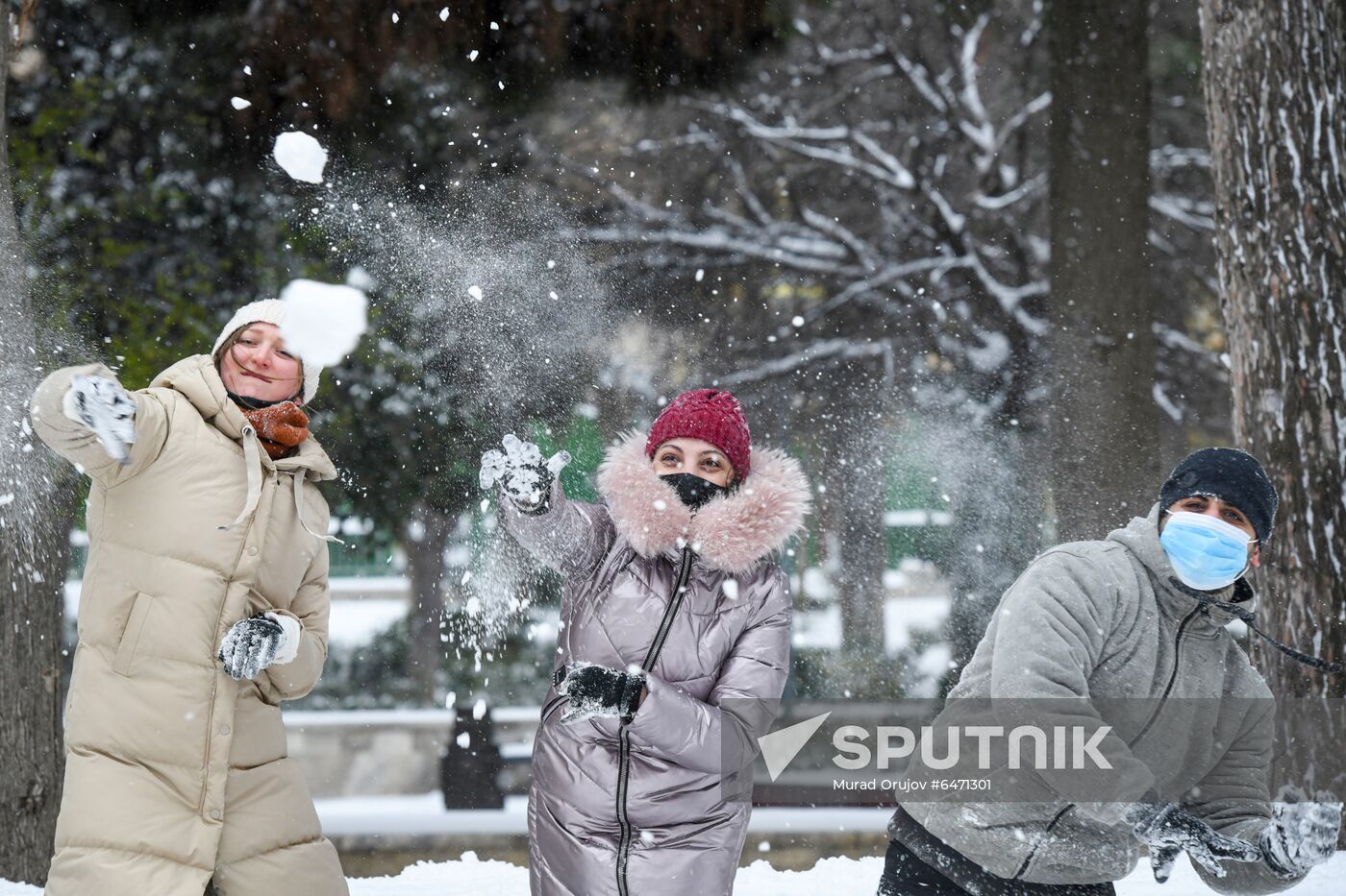 Azerbaijan Snowfall