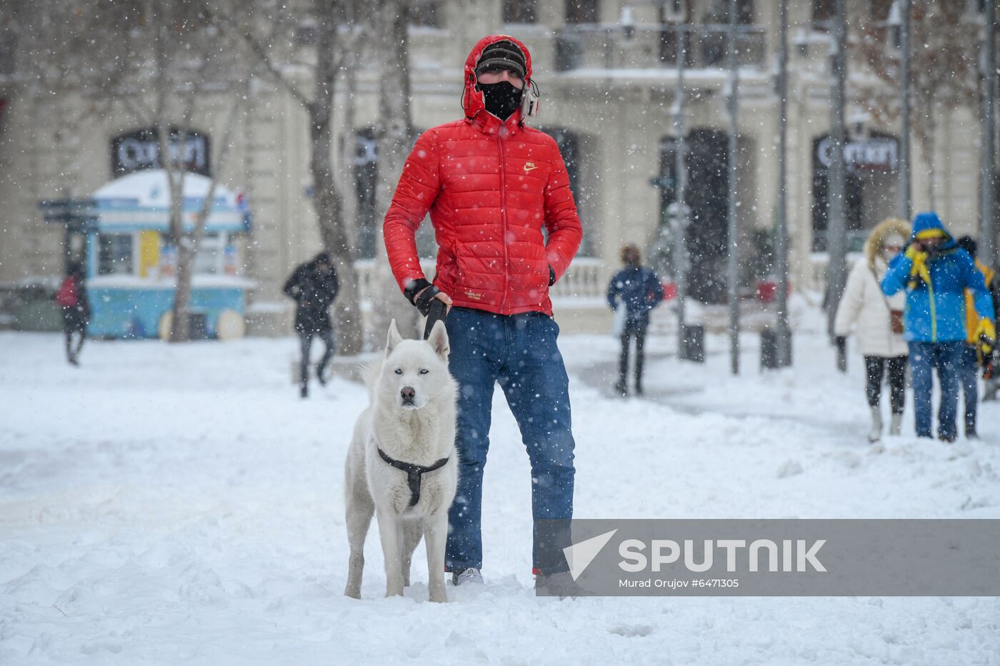 Azerbaijan Snowfall