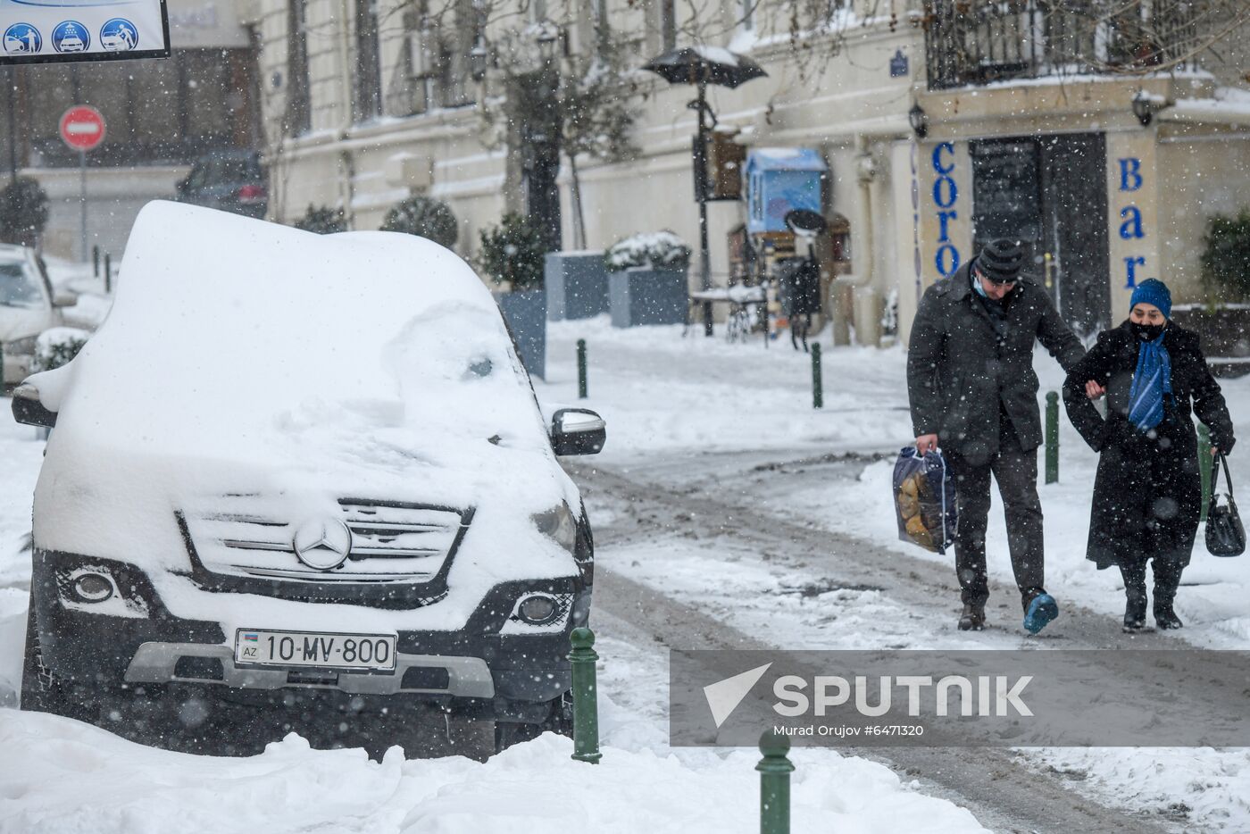 Azerbaijan Snowfall