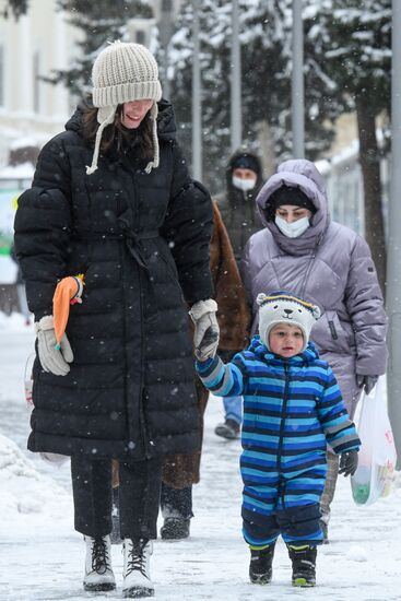 Azerbaijan Snowfall