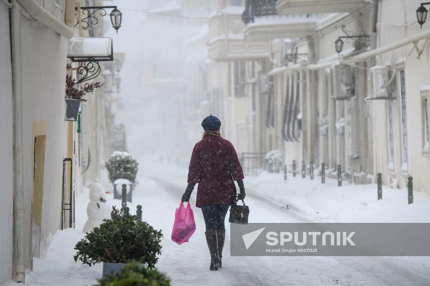 Azerbaijan Snowfall