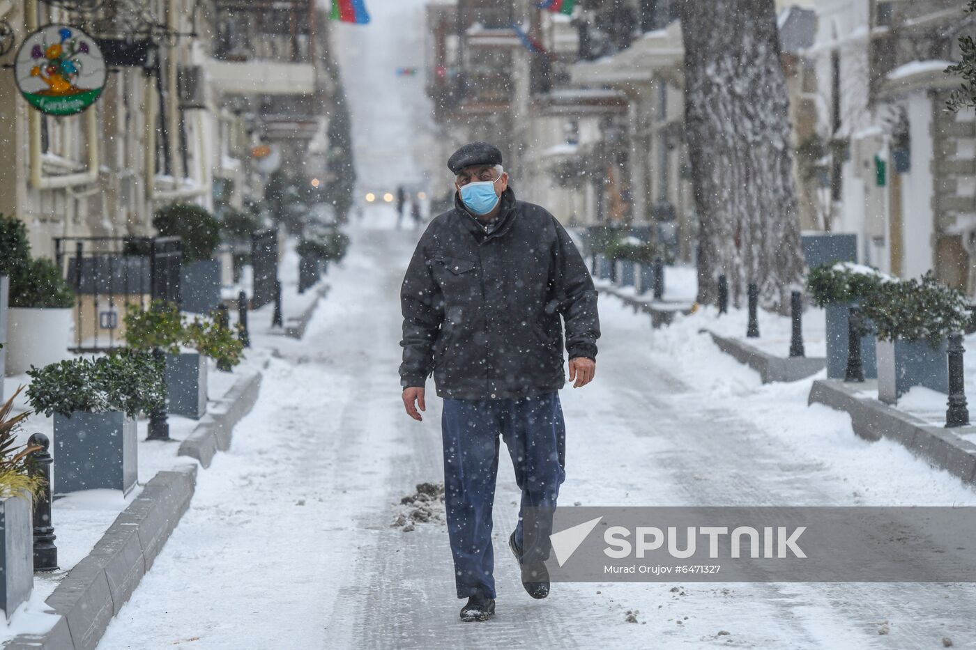 Azerbaijan Snowfall