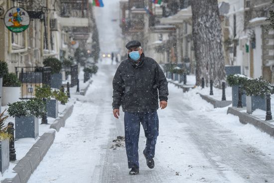 Azerbaijan Snowfall