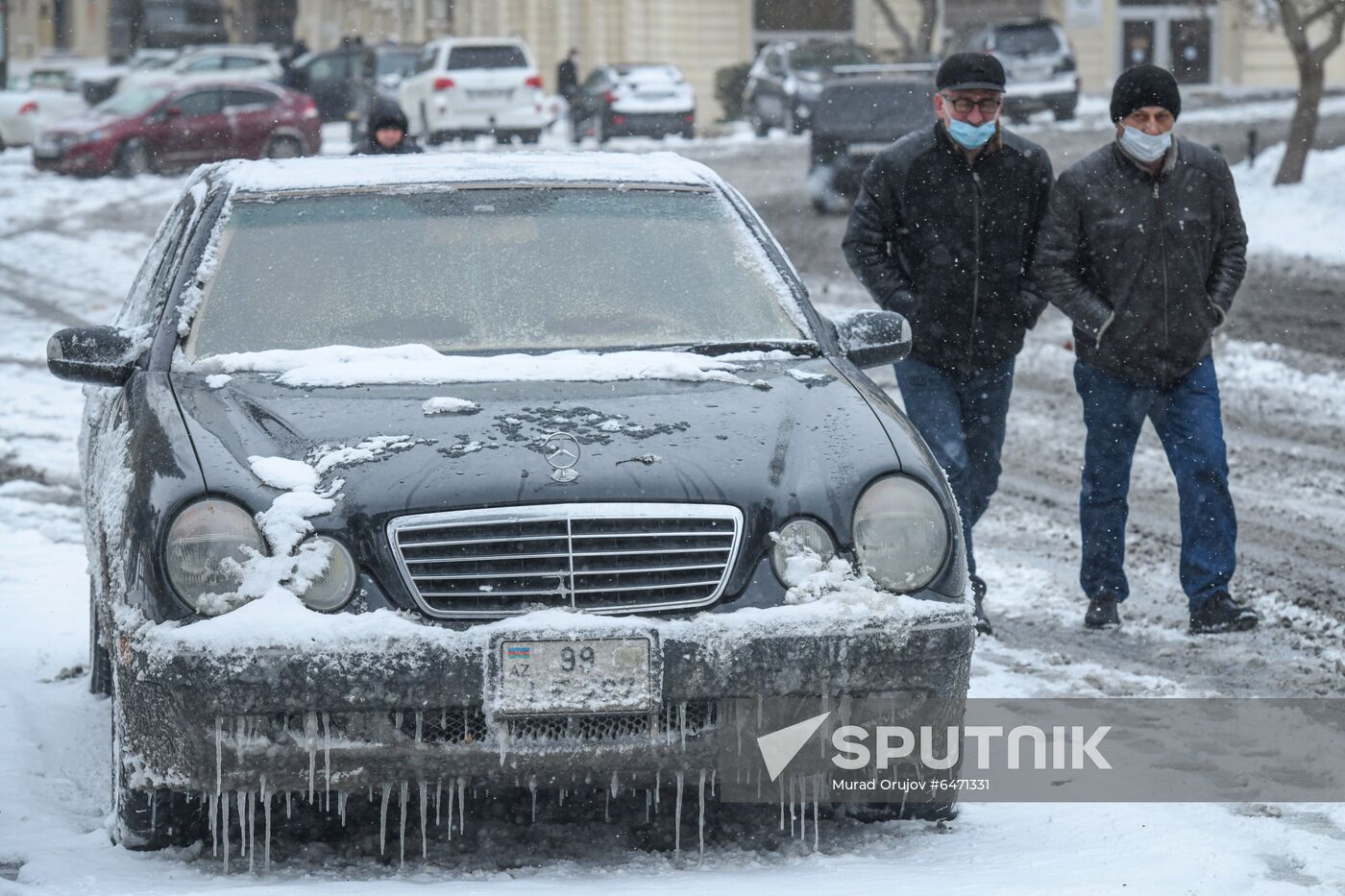 Azerbaijan Snowfall