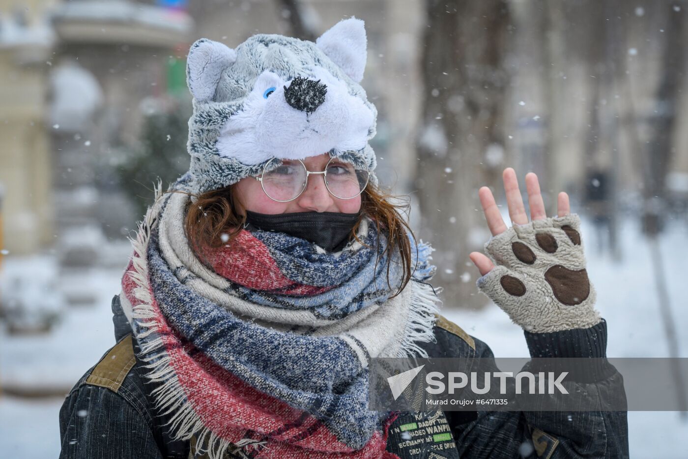 Azerbaijan Snowfall