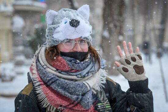 Azerbaijan Snowfall