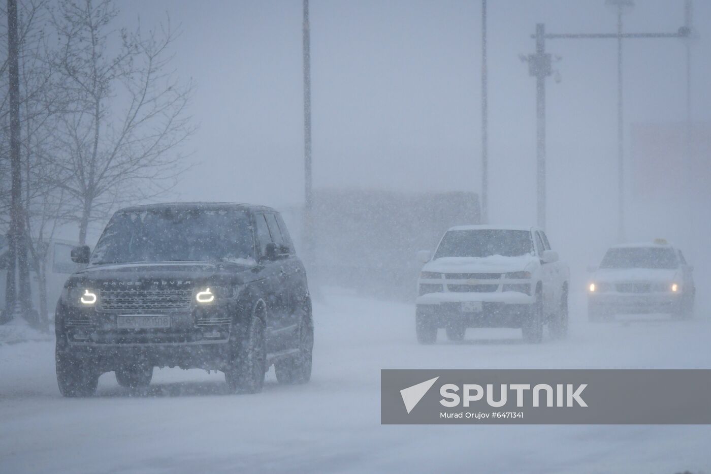 Azerbaijan Snowfall