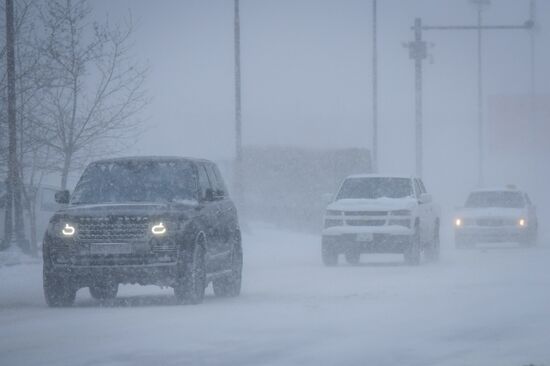 Azerbaijan Snowfall