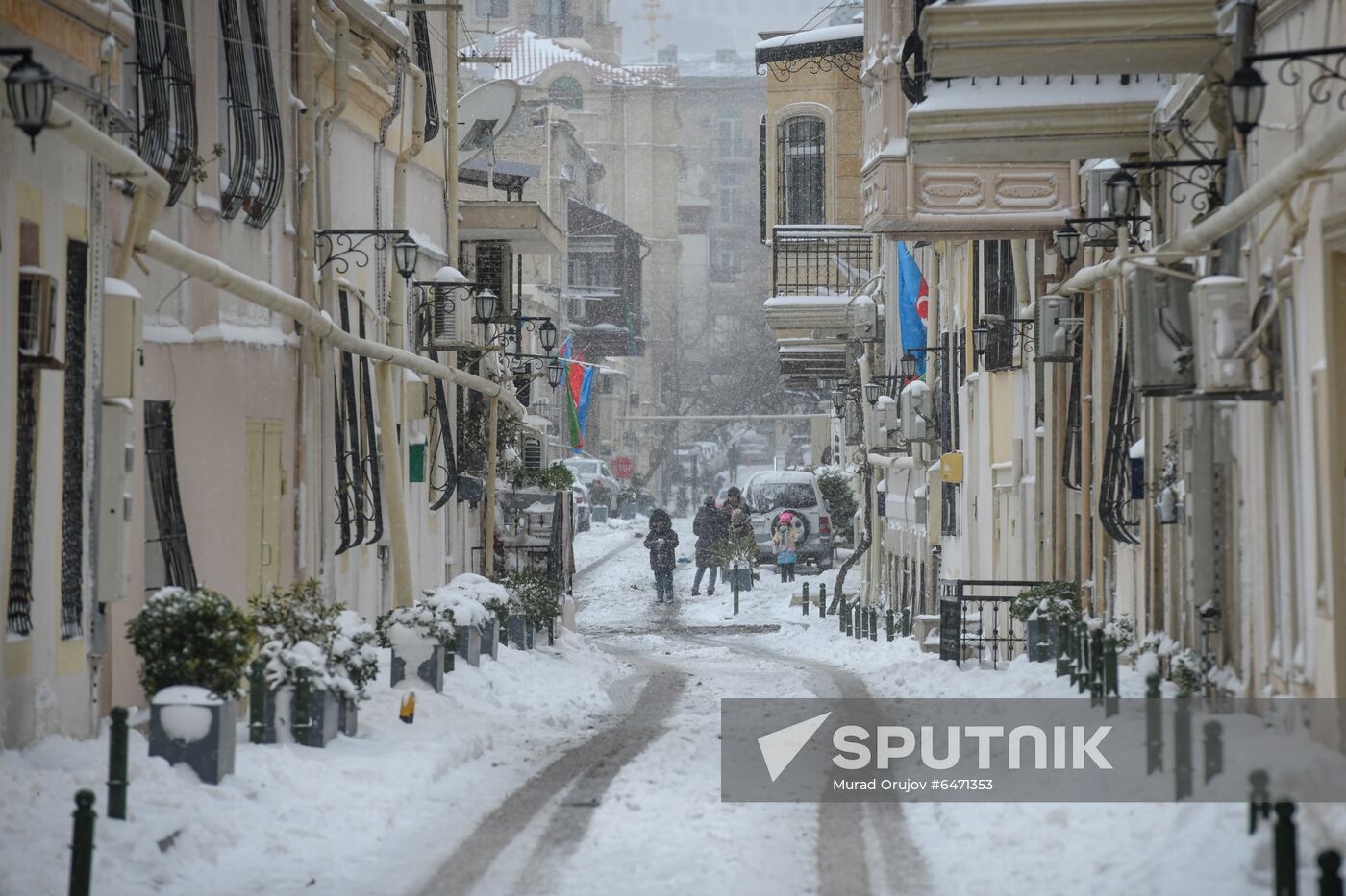 Azerbaijan Snowfall