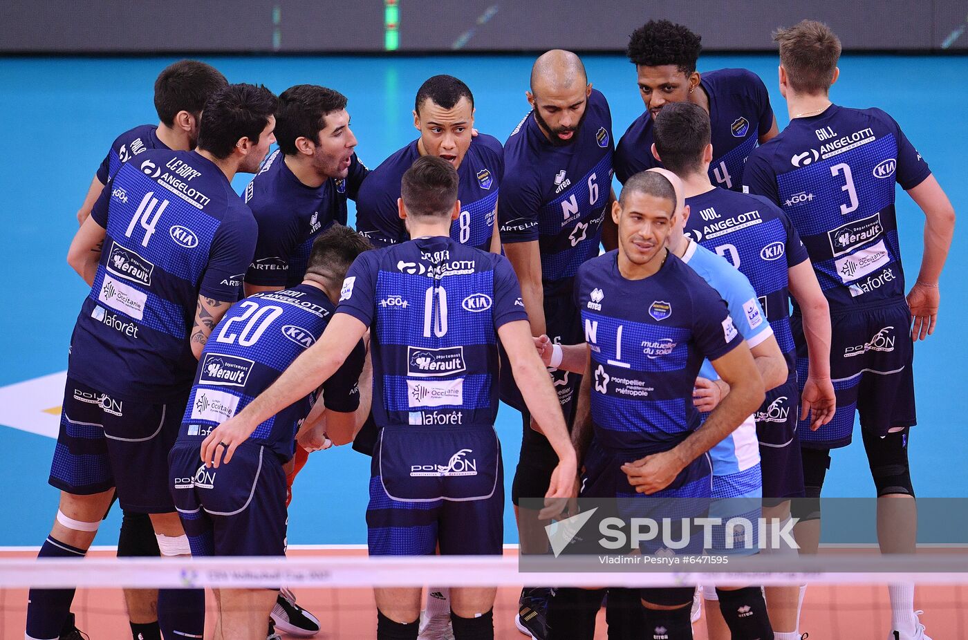 Russia Volleyball CEV Cup Dinamo - Montpellier