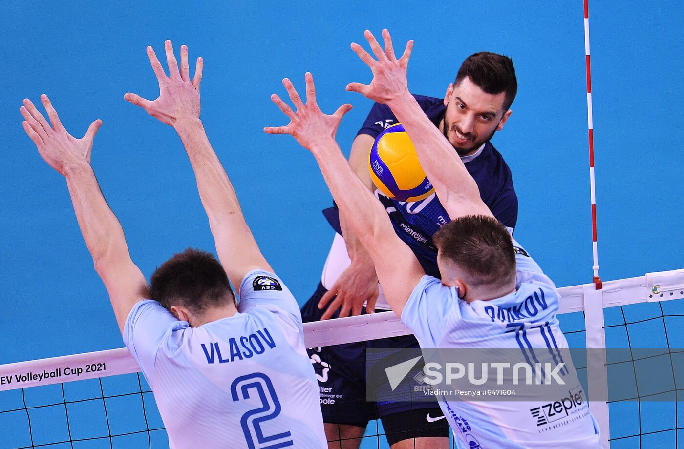 Russia Volleyball CEV Cup Dinamo - Montpellier