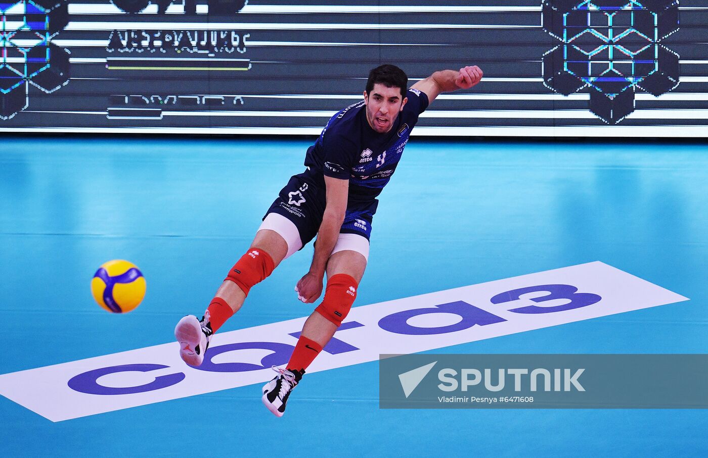 Russia Volleyball CEV Cup Dinamo - Montpellier