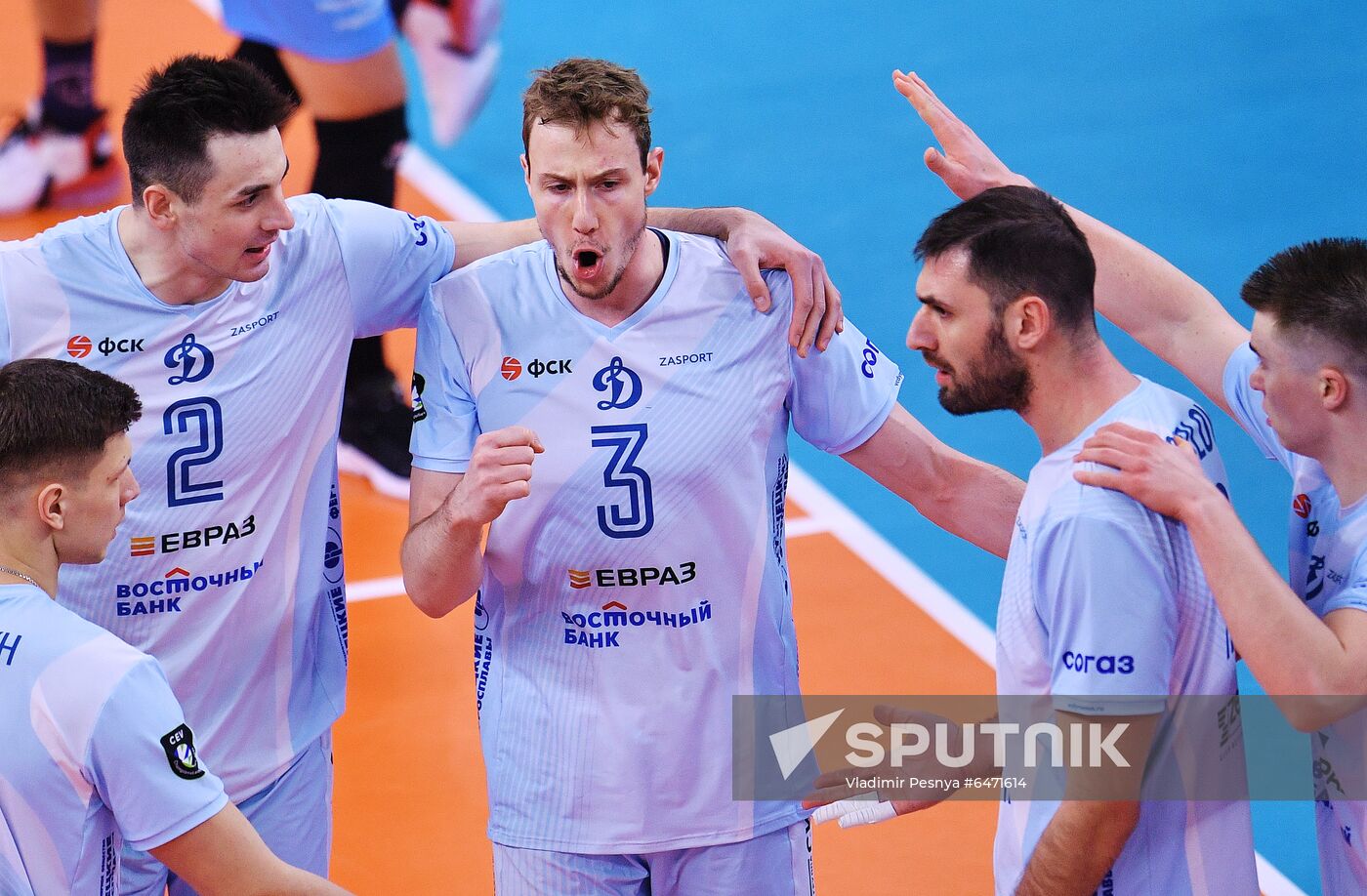 Russia Volleyball CEV Cup Dinamo - Montpellier