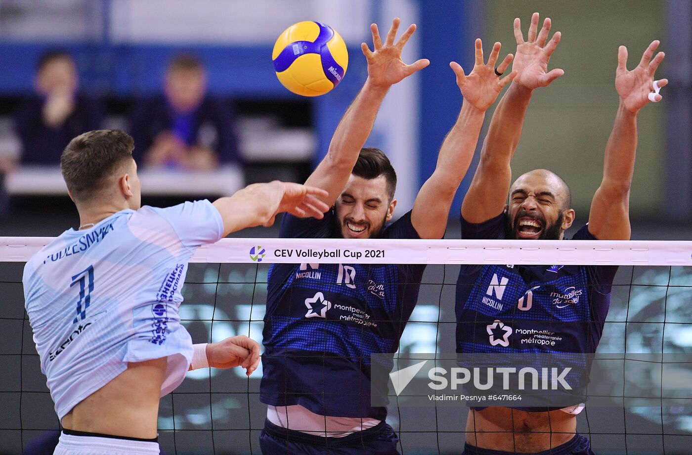 Russia Volleyball CEV Cup Dinamo - Montpellier