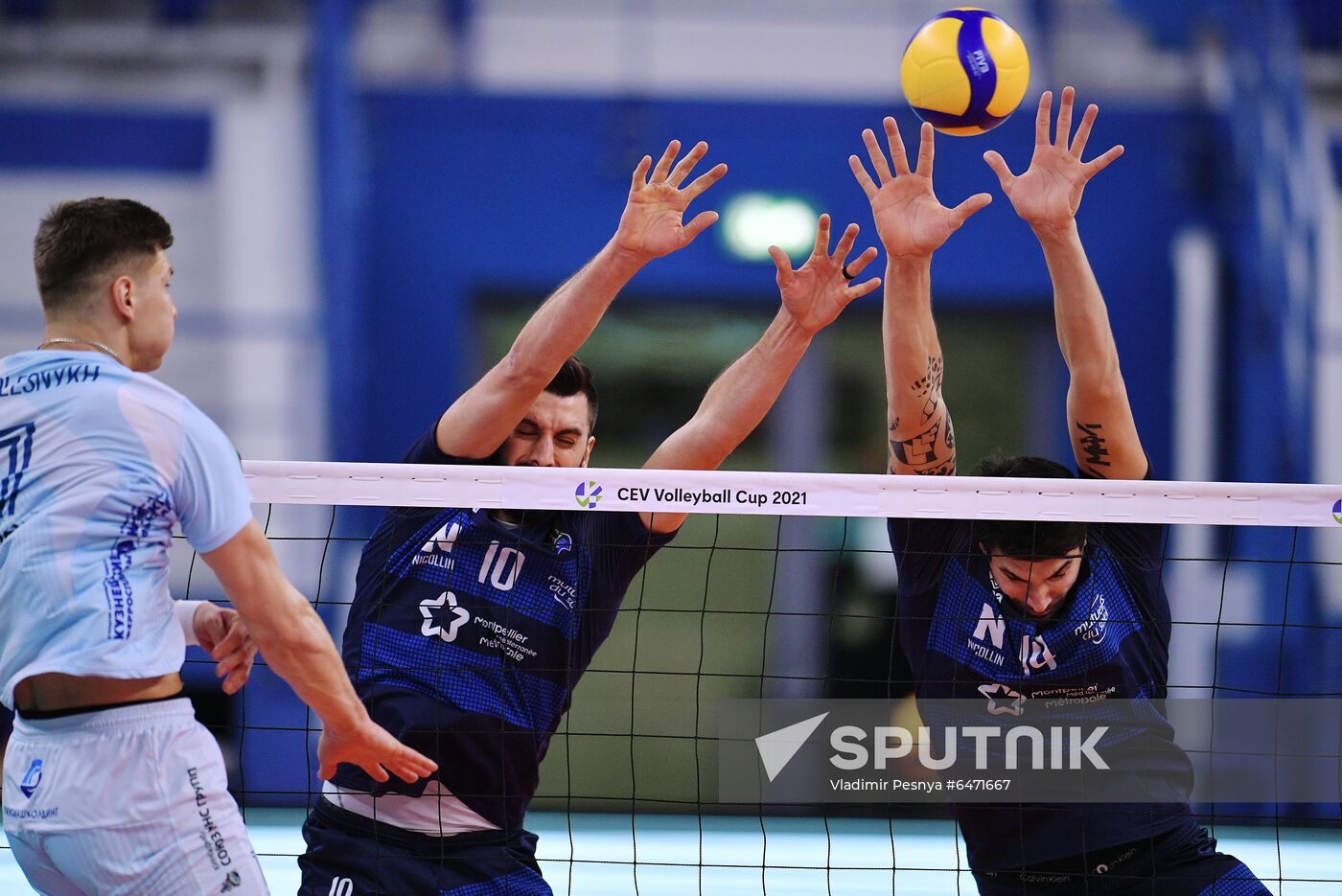 Russia Volleyball CEV Cup Dinamo - Montpellier