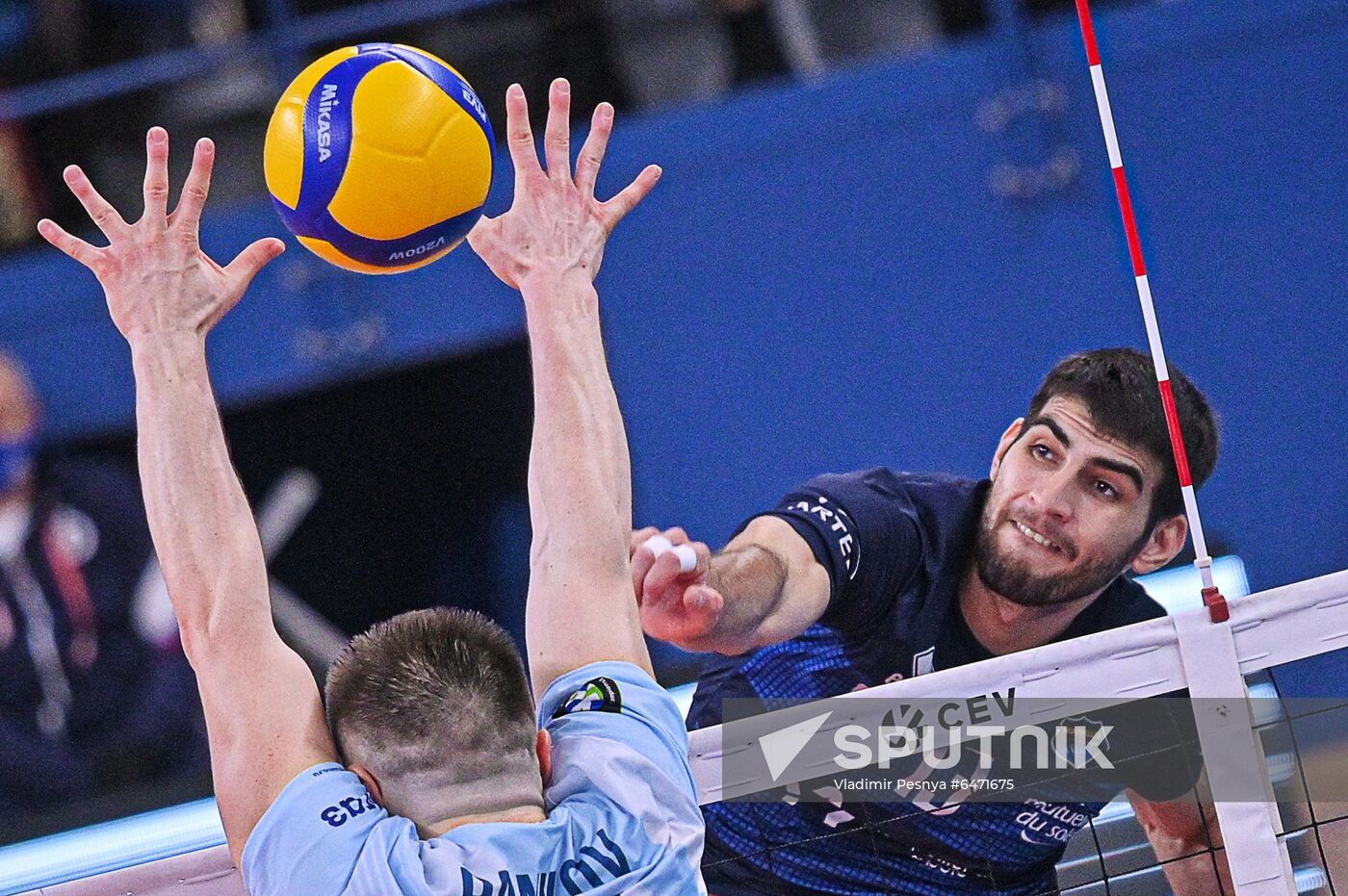 Russia Volleyball CEV Cup Dinamo - Montpellier