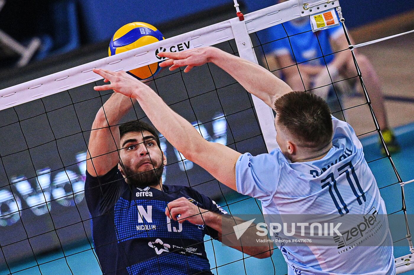 Russia Volleyball CEV Cup Dinamo - Montpellier