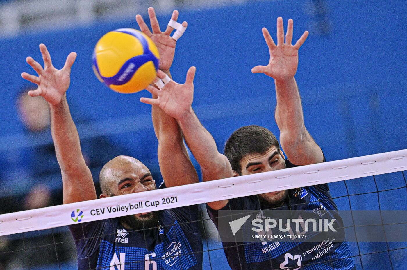 Russia Volleyball CEV Cup Dinamo - Montpellier