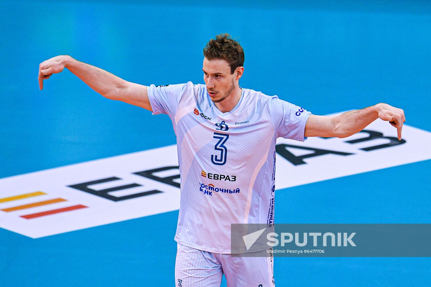 Russia Volleyball CEV Cup Dinamo - Montpellier
