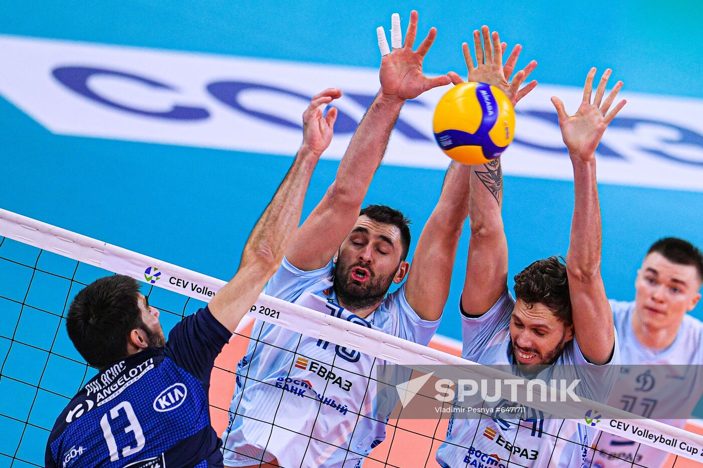 Russia Volleyball CEV Cup Dinamo - Montpellier