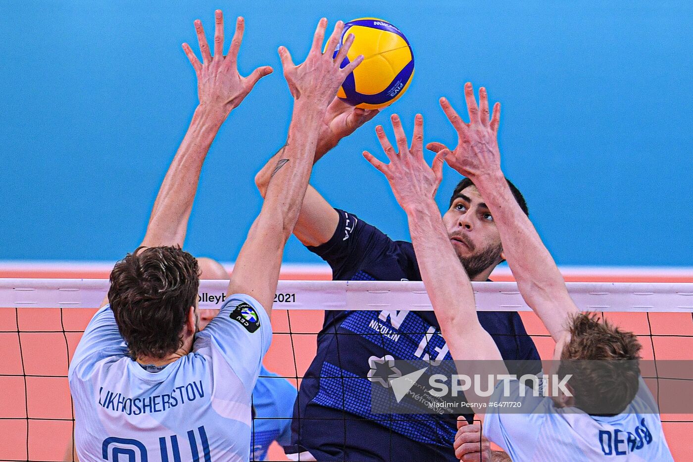 Russia Volleyball CEV Cup Dinamo - Montpellier