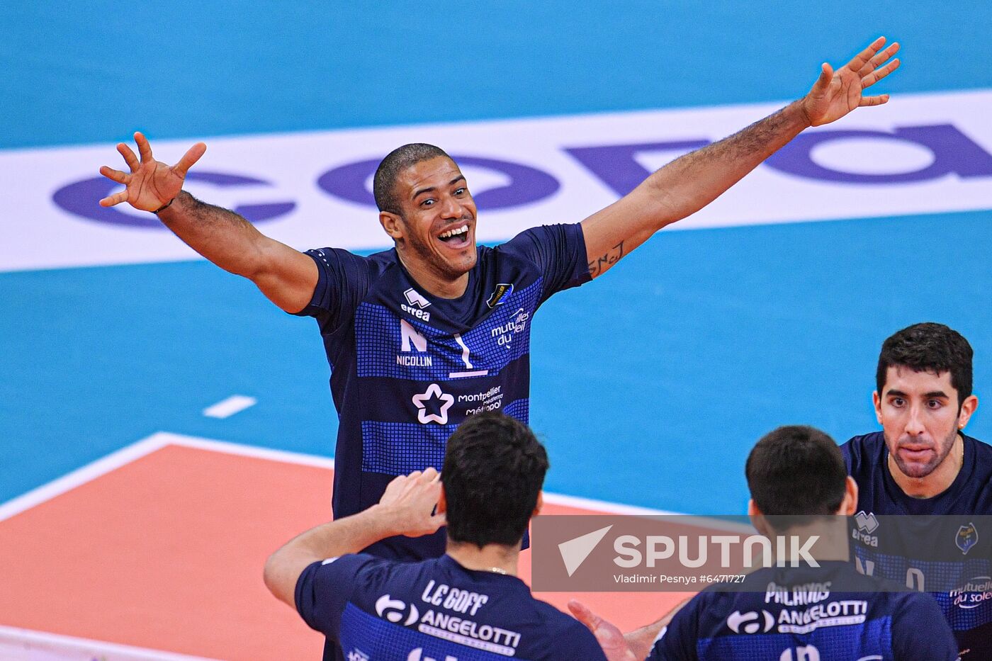 Russia Volleyball CEV Cup Dinamo - Montpellier