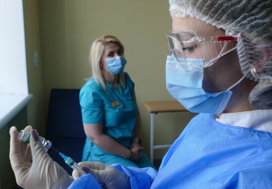 Ukraine Coronavirus Vaccination