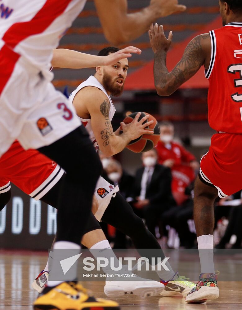 Greece Basketball Euroleague Olympiacos - CSKA