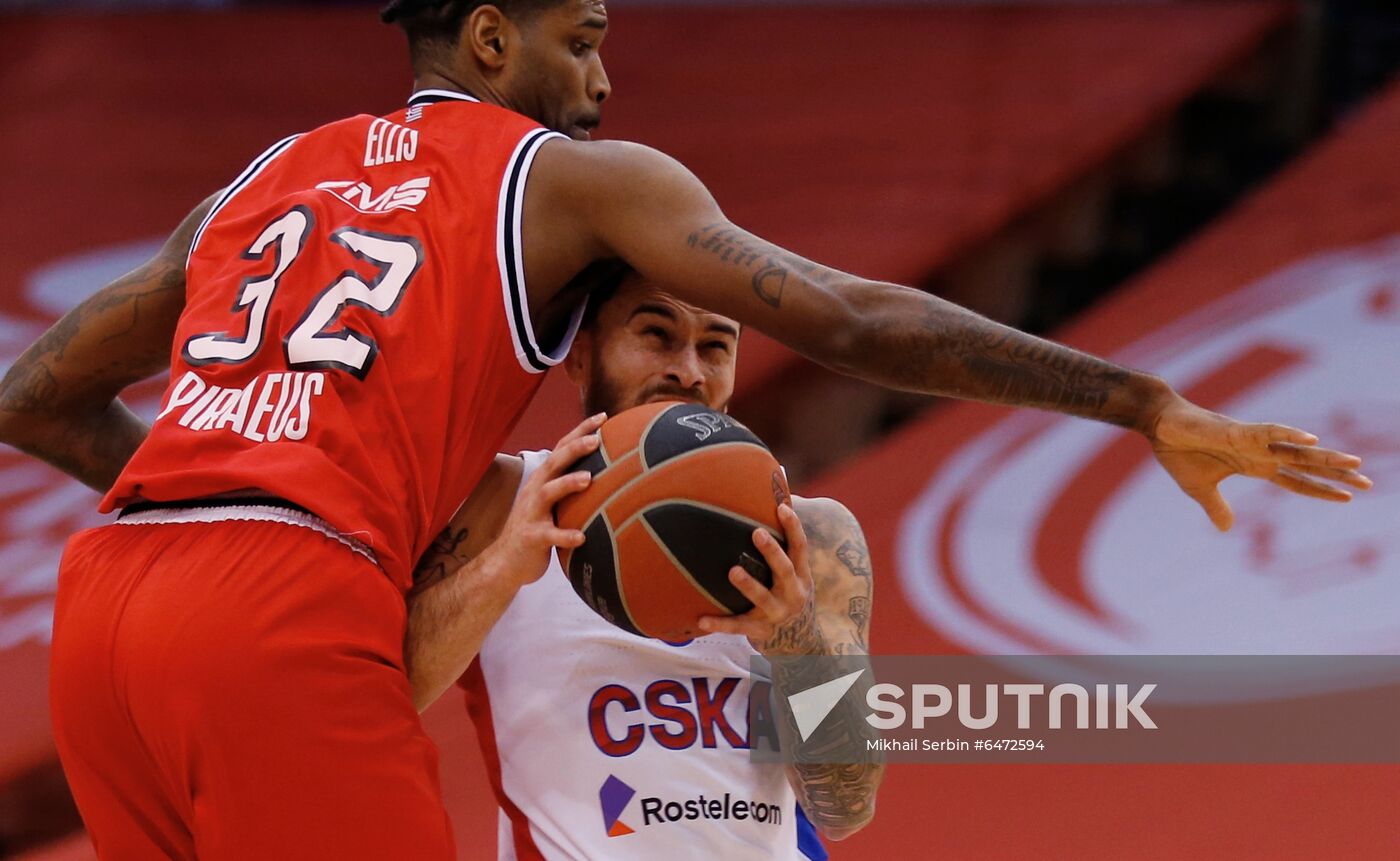 Greece Basketball Euroleague Olympiacos - CSKA
