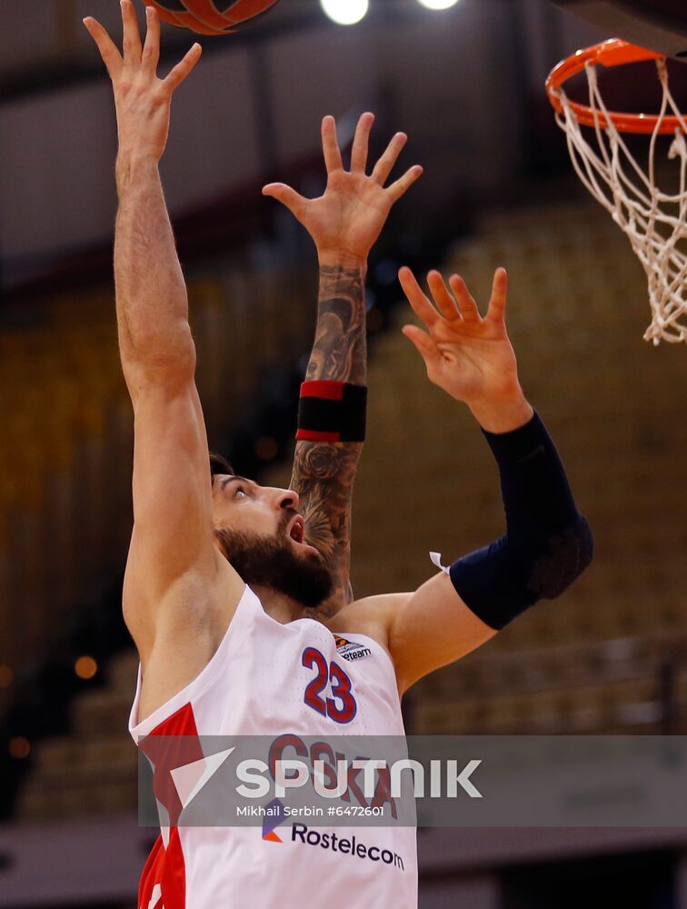 Greece Basketball Euroleague Olympiacos - CSKA