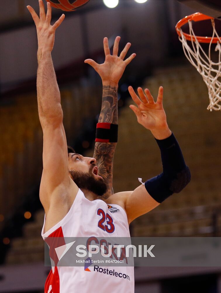 Greece Basketball Euroleague Olympiacos - CSKA