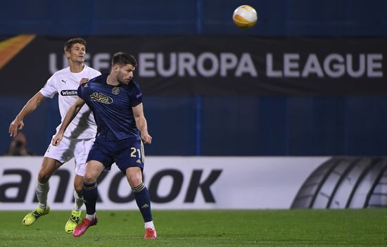 Croatia Soccer Europa League Dinamo Zagreb - Krasnodar