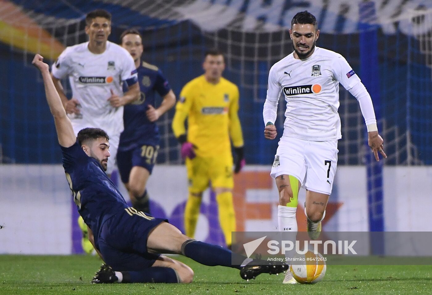 Croatia Soccer Europa League Dinamo Zagreb - Krasnodar
