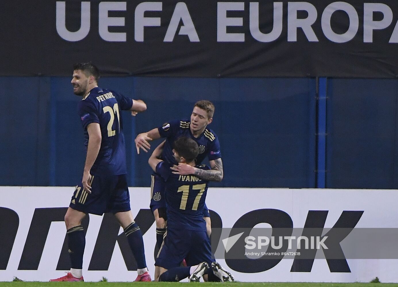 Croatia Soccer Europa League Dinamo Zagreb - Krasnodar