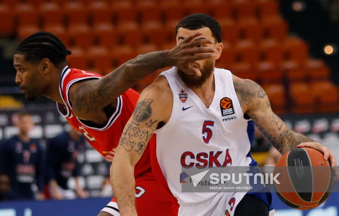 Greece Basketball Euroleague Olympiacos - CSKA