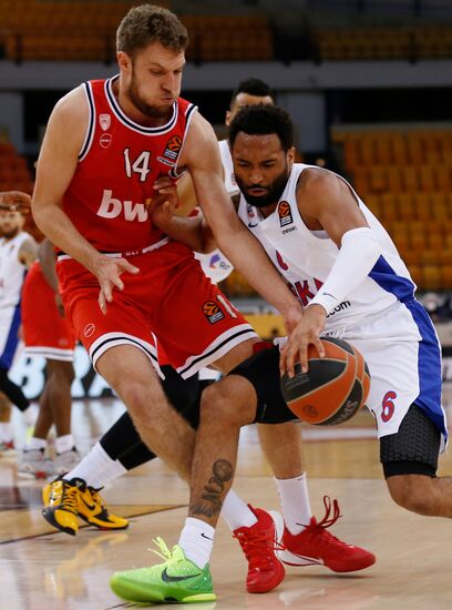 Greece Basketball Euroleague Olympiacos - CSKA