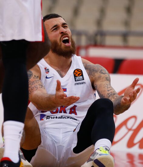 Greece Basketball Euroleague Olympiacos - CSKA