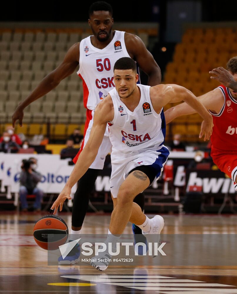 Greece Basketball Euroleague Olympiacos - CSKA