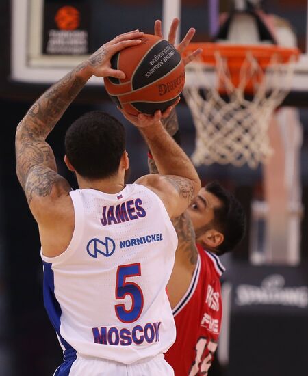 Greece Basketball Euroleague Olympiacos - CSKA