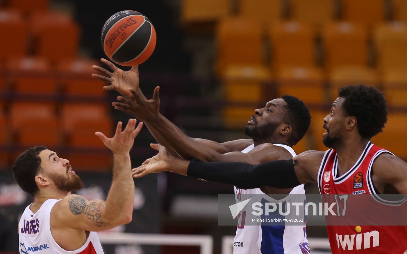 Greece Basketball Euroleague Olympiacos - CSKA