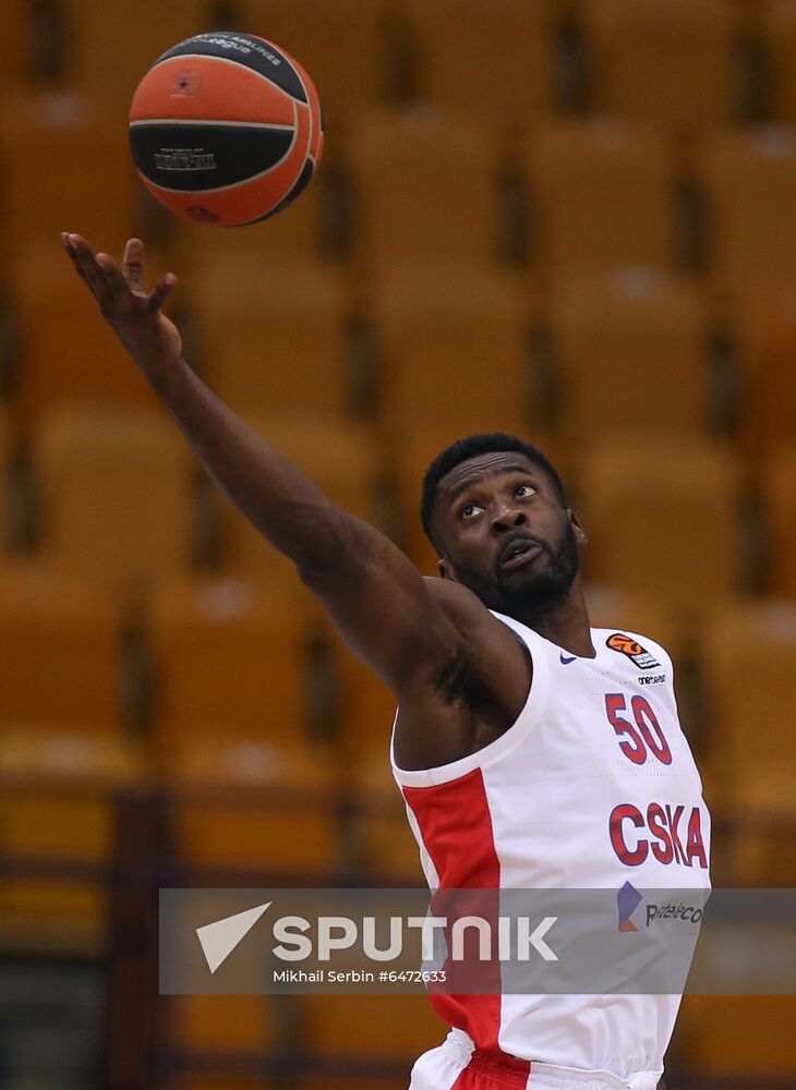 Greece Basketball Euroleague Olympiacos - CSKA