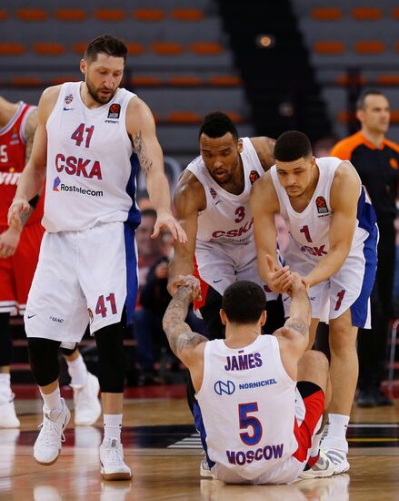 Greece Basketball Euroleague Olympiacos - CSKA