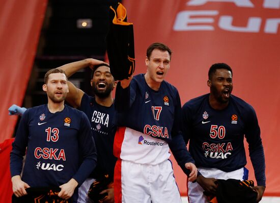 Greece Basketball Euroleague Olympiacos - CSKA