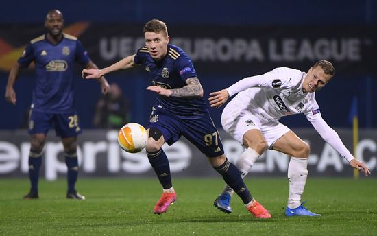 Croatia Soccer Europa League Dinamo Zagreb - Krasnodar