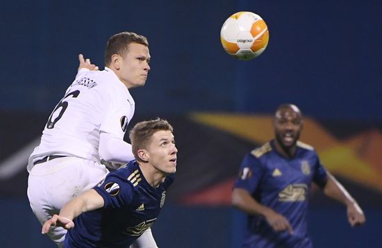 Croatia Soccer Europa League Dinamo Zagreb - Krasnodar