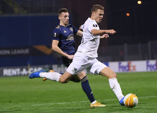 Croatia Soccer Europa League Dinamo Zagreb - Krasnodar