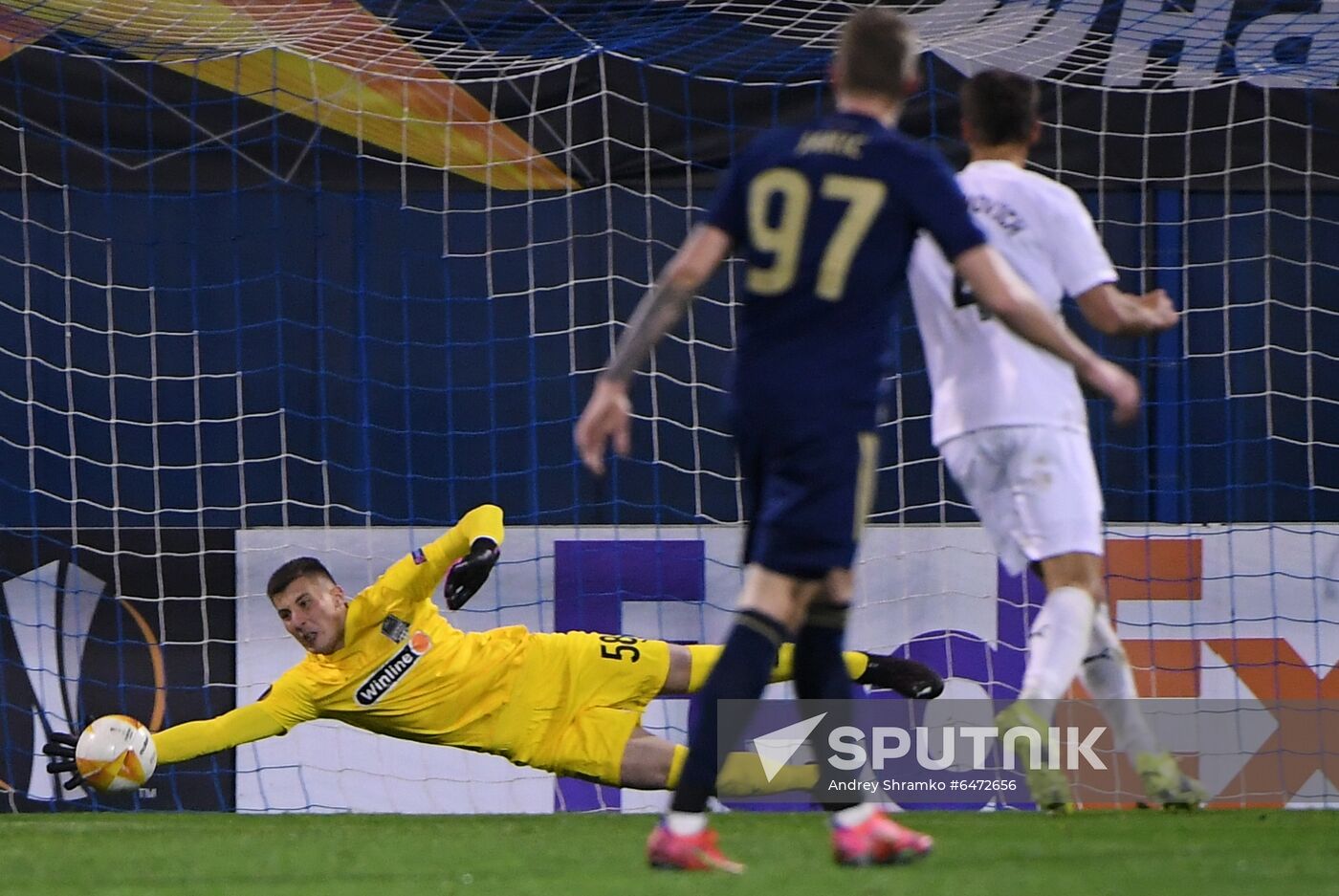 Croatia Soccer Europa League Dinamo Zagreb - Krasnodar