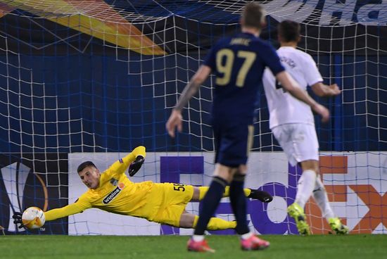 Croatia Soccer Europa League Dinamo Zagreb - Krasnodar